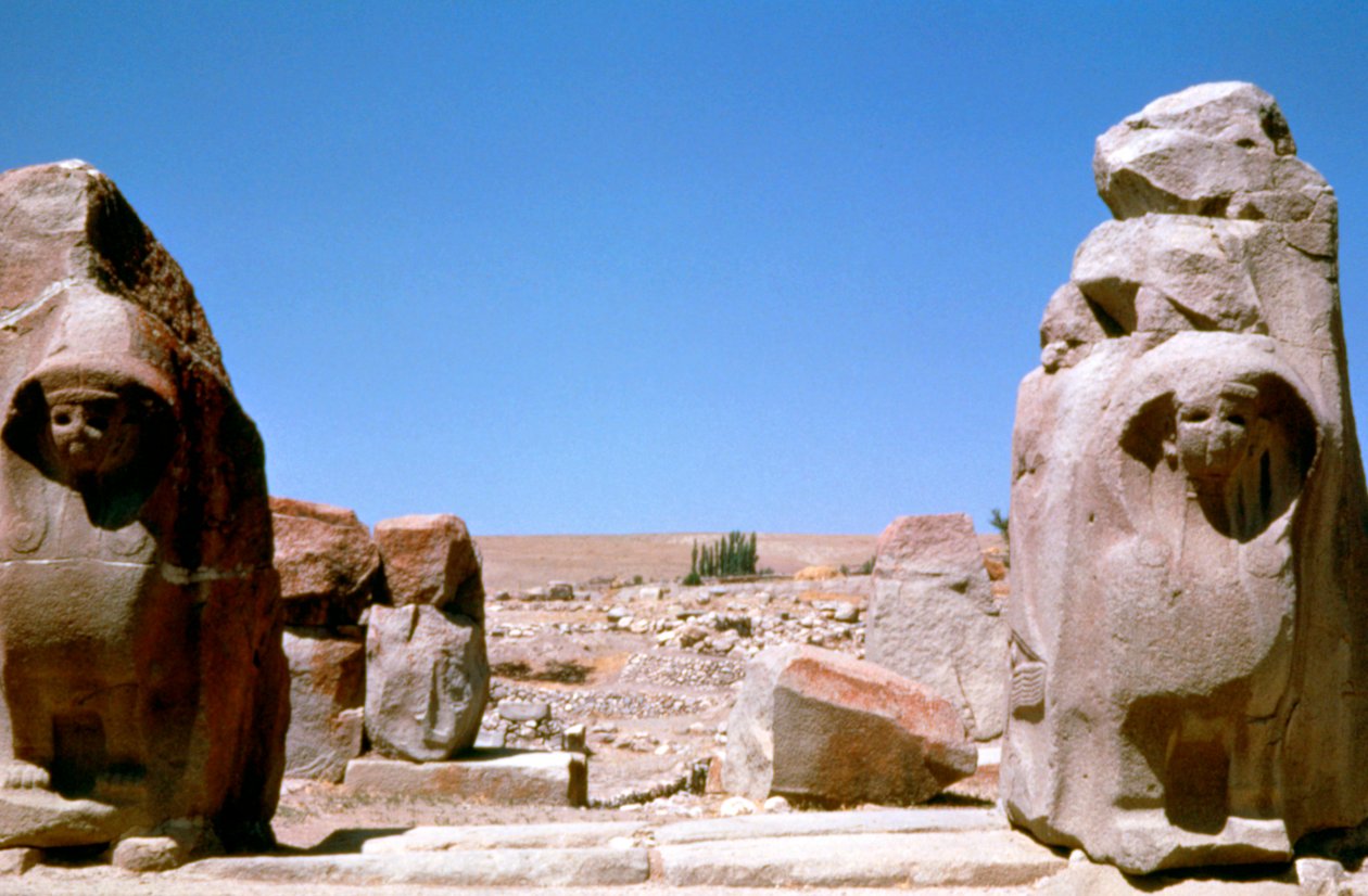Local antigo perto de Alaca Huyuk, Egito, c1350 aC de Unbekannt