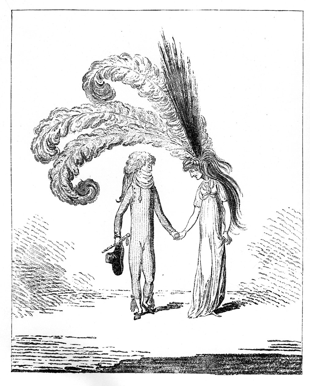 E pegar as maneiras vivas à medida que se elevam, 1794 de Unbekannt