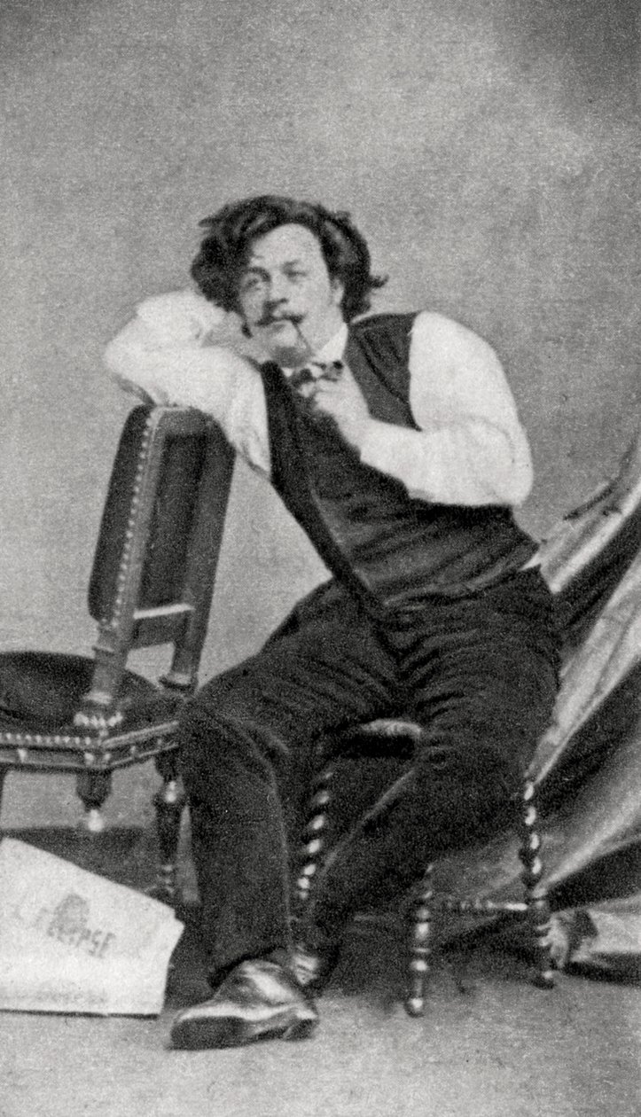 Andre Gill, caricaturista francês, 1868 de Unbekannt
