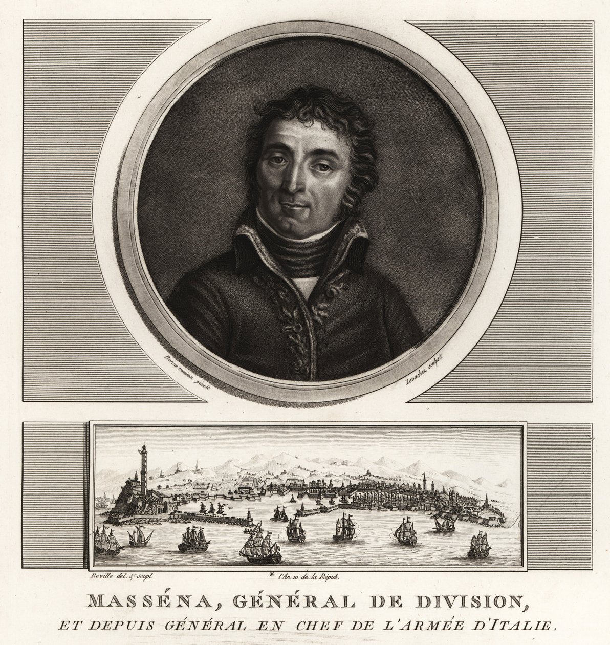 Andre Massena, Duque de Rivoli, General de Divisão, General-Chefe do Exército Italiano de Unbekannt