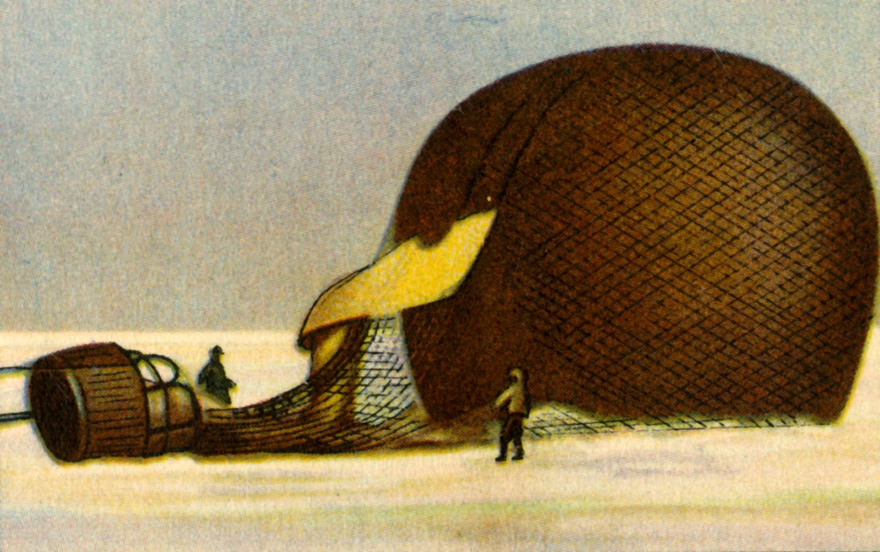 Andrées Ártico balão após o acidente, 1897, 1932. de Unbekannt