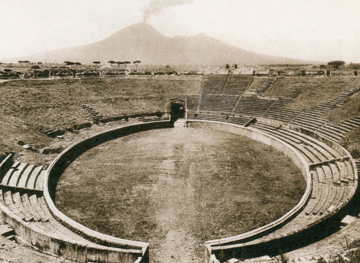 Anfiteatro, Pompéia, Itália, c1900s de Unbekannt