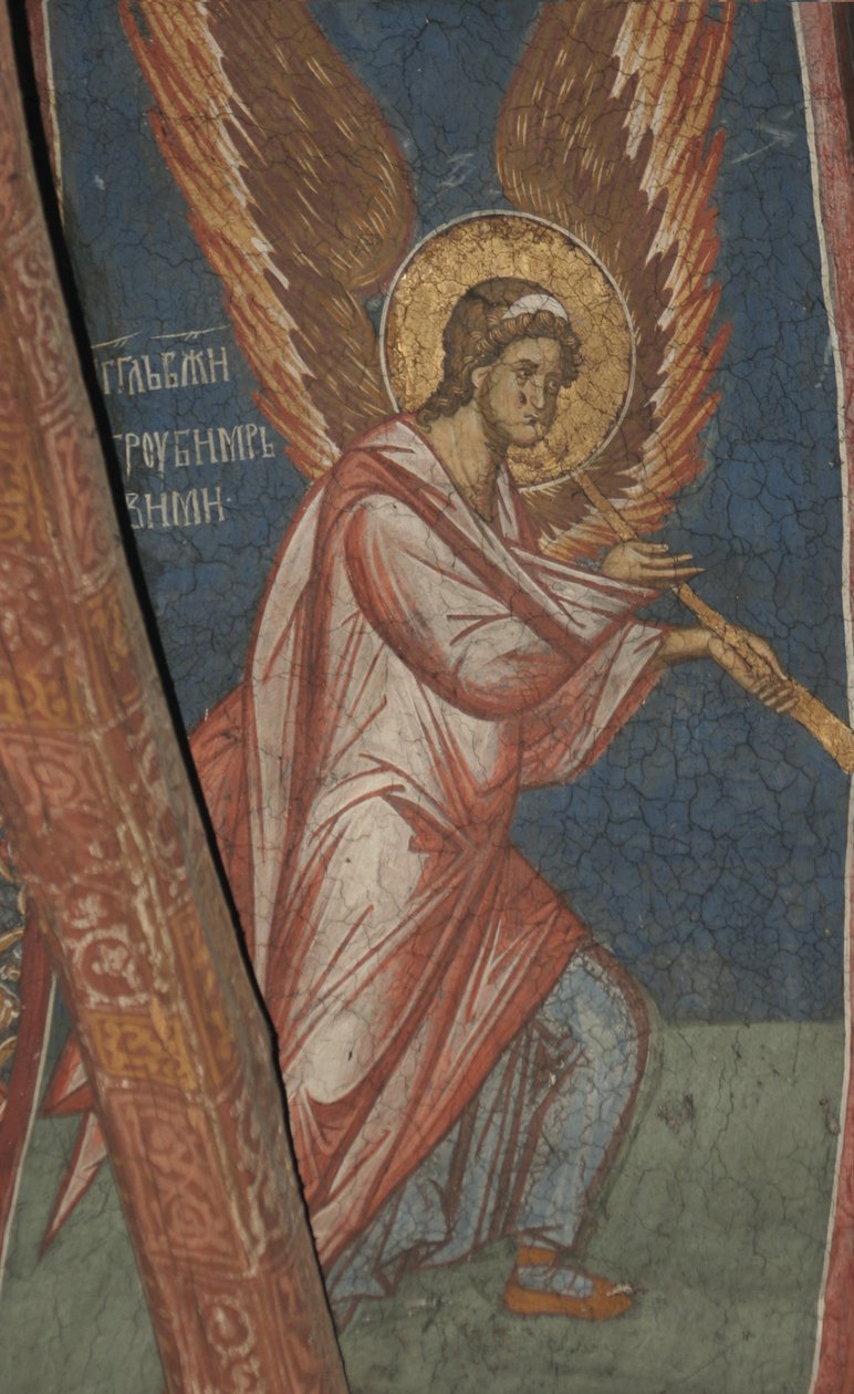 Anjo com trombeta, ca 1350 de Unbekannt