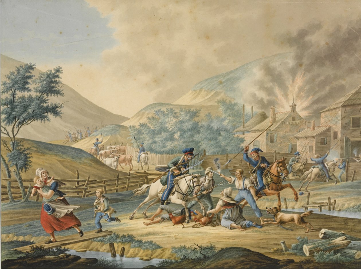 Invasão anglo-russa da Holanda em 1799 de Unbekannt