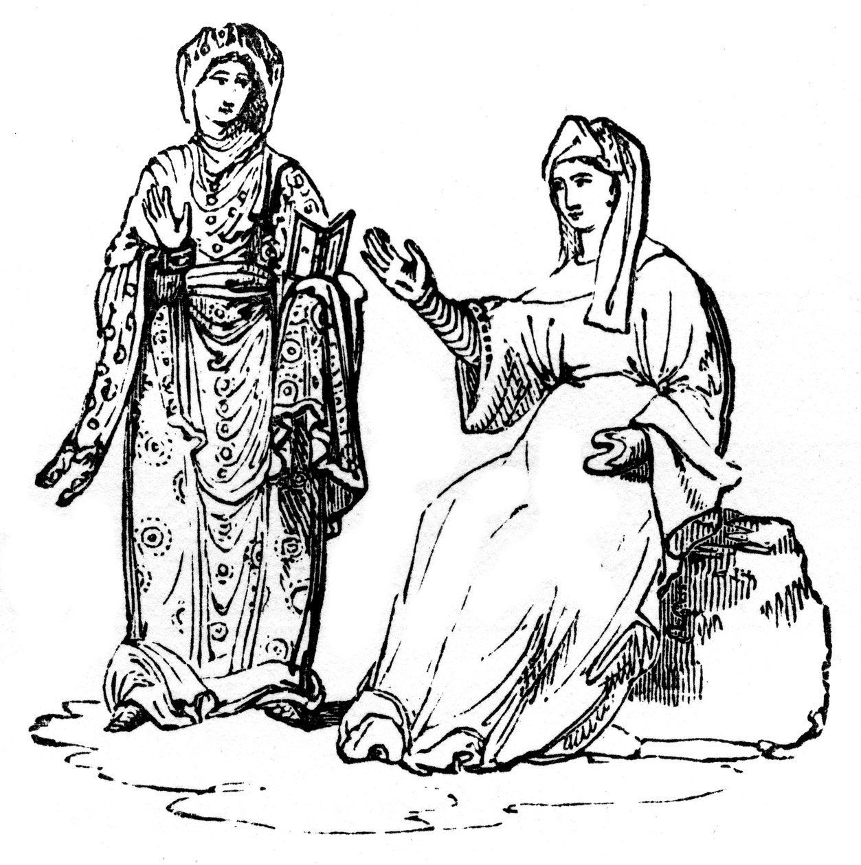Traje anglo-saxão, 1910 de Unbekannt