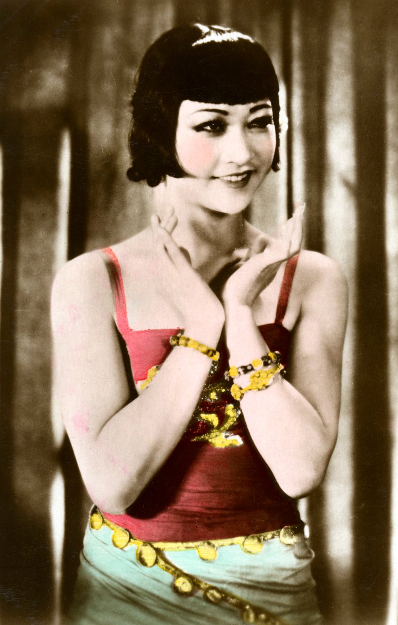 Anna May Wong 1905-1961, atriz chinês-americana, século 20 de Unbekannt