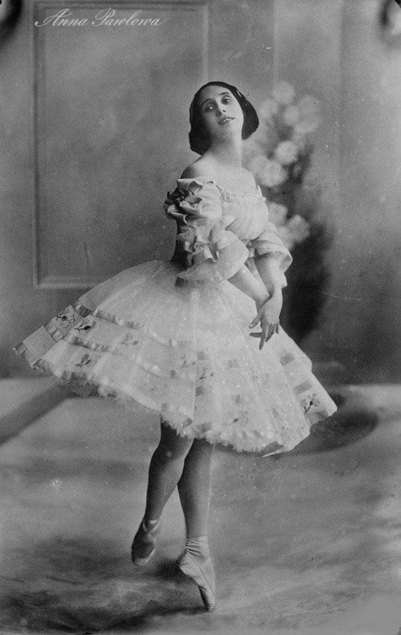 Anna Pavlova, bailarina russa, década de 10 de Unbekannt