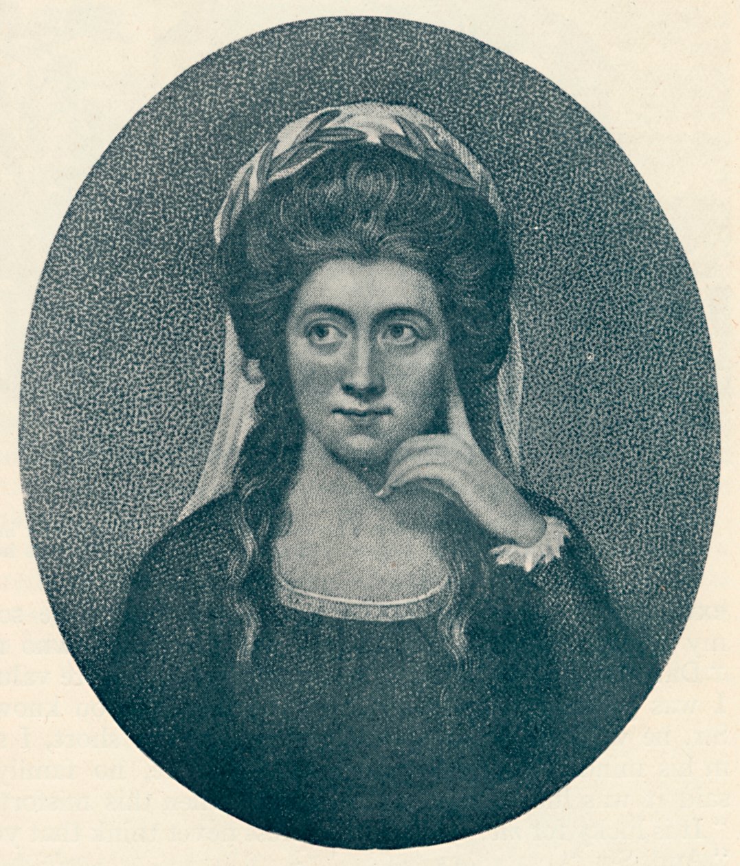 Anna Seward b. 1747, d. 1809, 1907 de Unbekannt