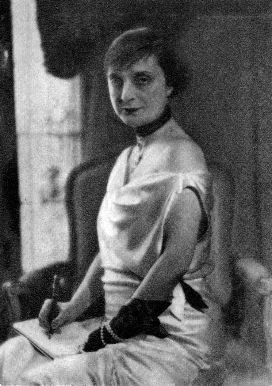 Anna de Noailles, autora francesa, 1930 de Unbekannt
