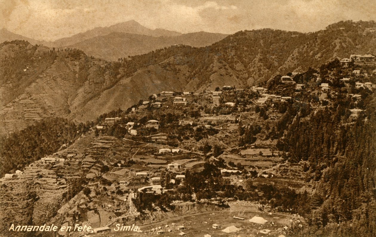 Annandale en Fete - Simla, c1918-c1939. de Unbekannt
