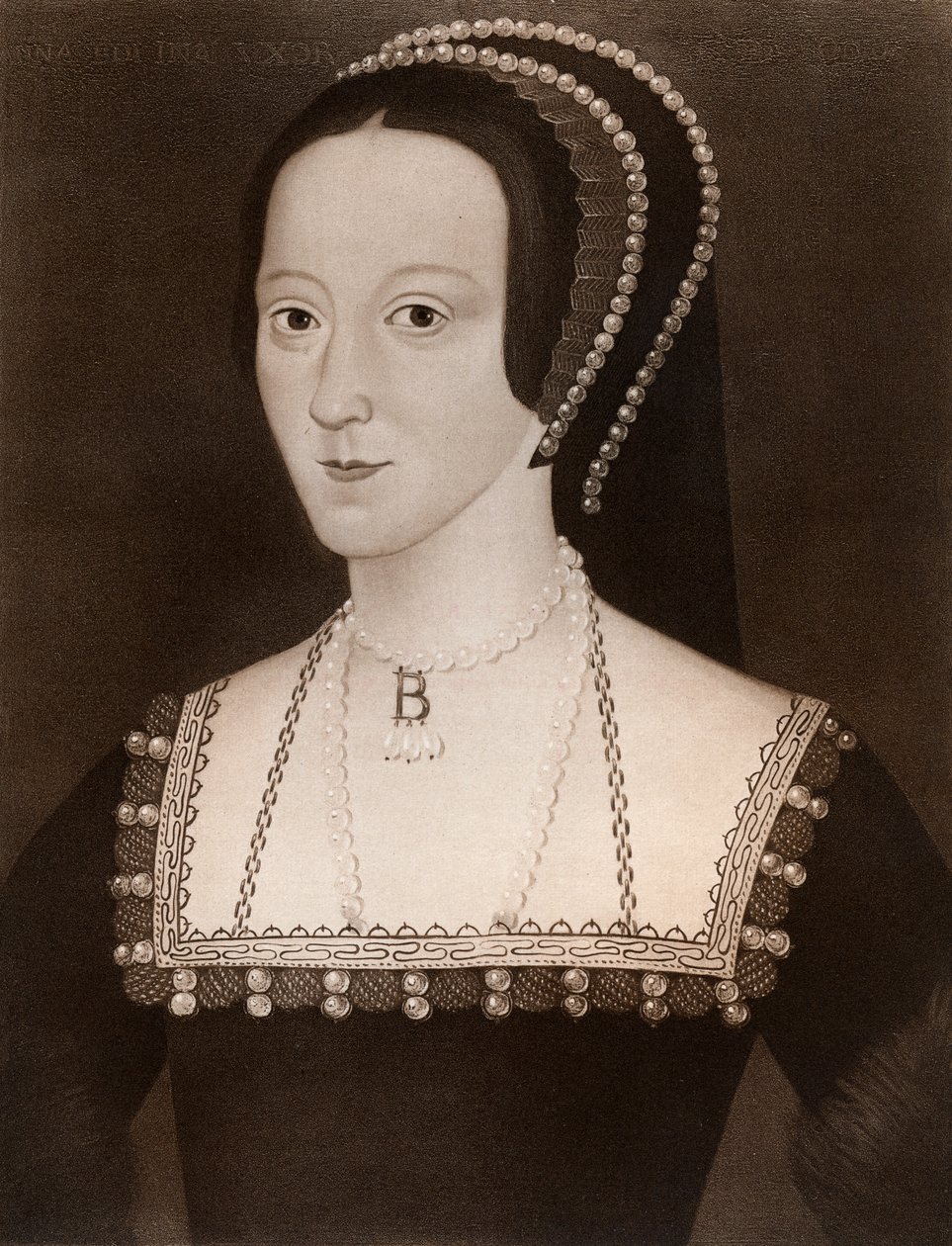 Anne Boleyn, c1532, 1902 de Unbekannt