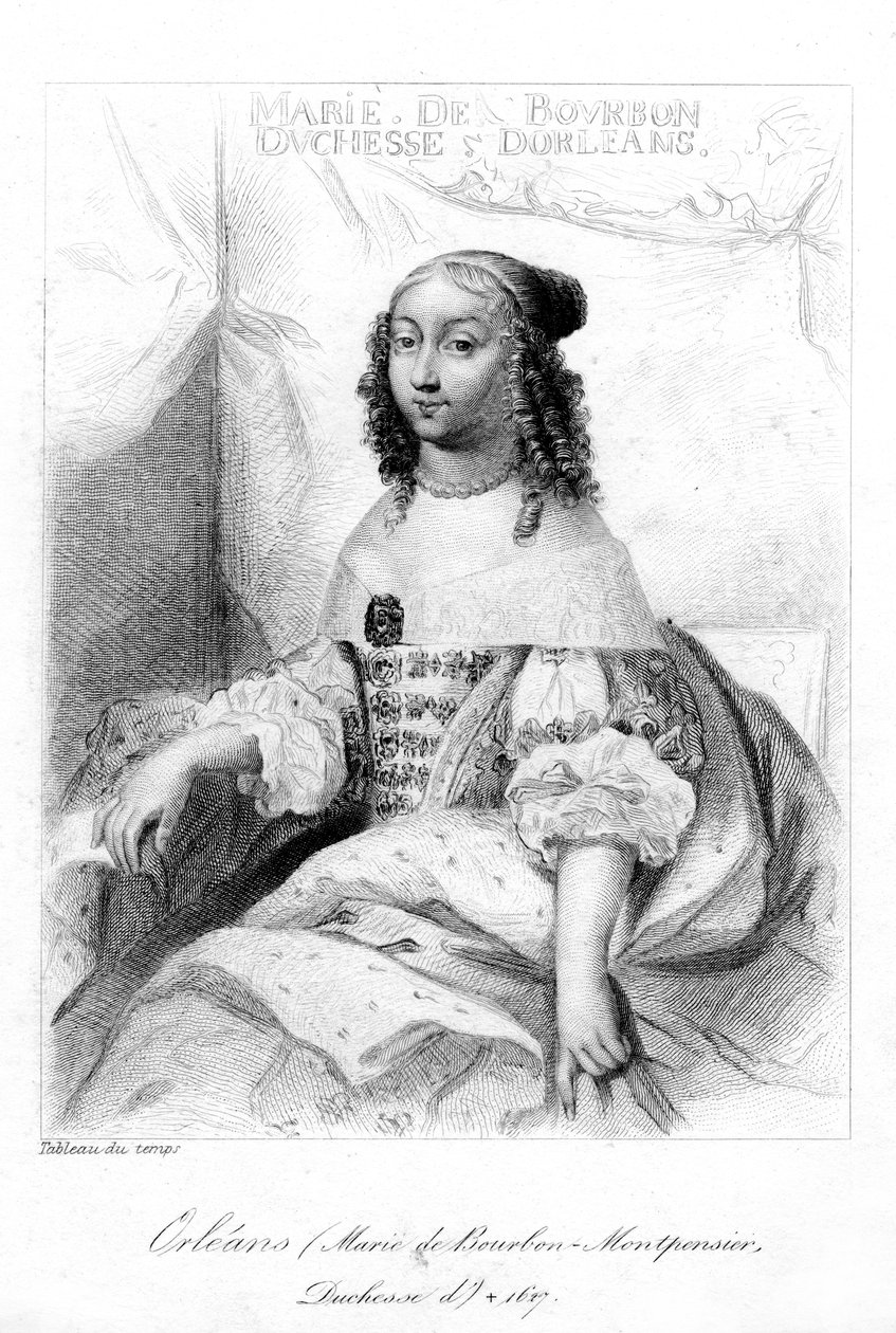 Anne Marie Louise d&39;Orléans, Duquesa de Montpensier de Unbekannt