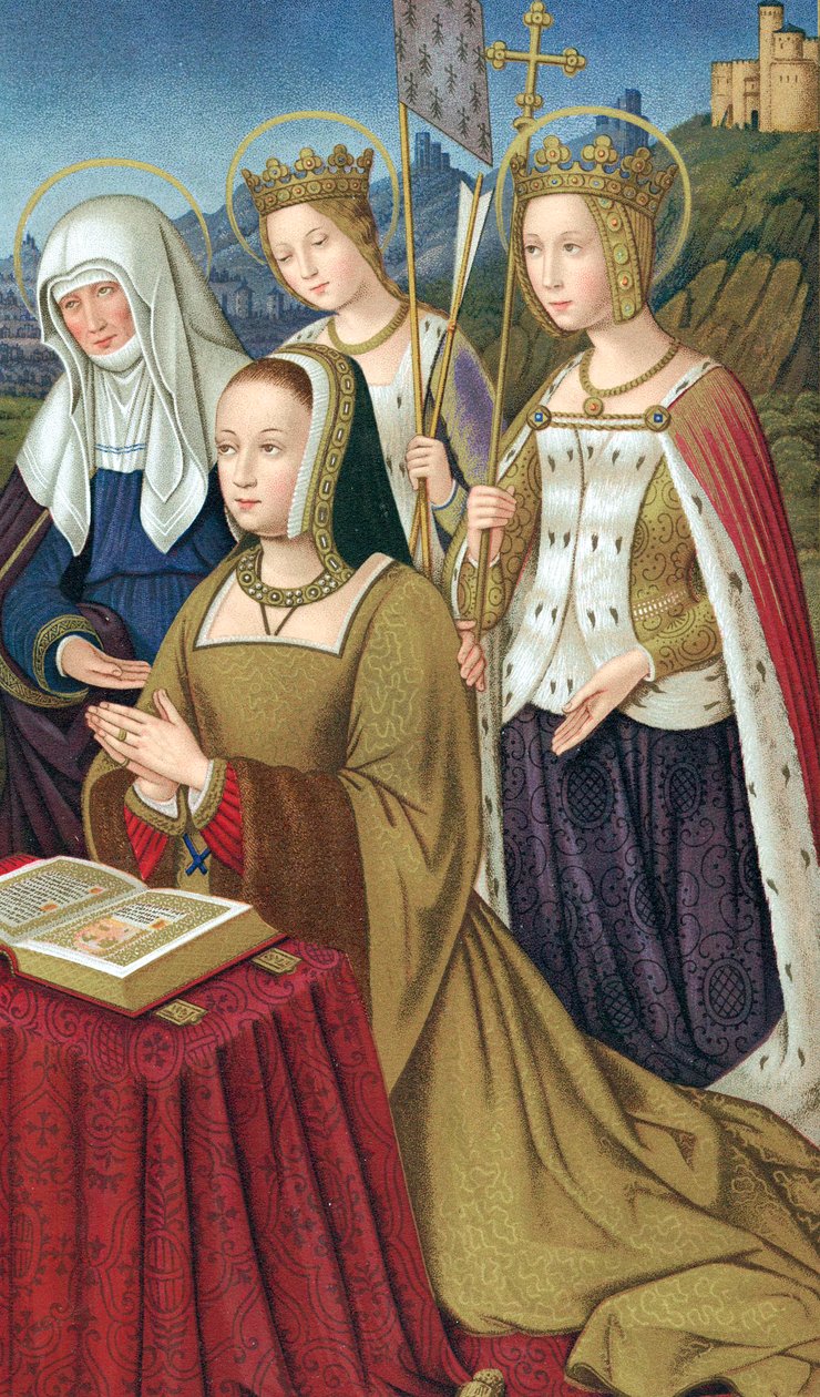 Ana da Bretanha 1476-1514, Duquesa da Bretanha e Rainha da França de Unbekannt