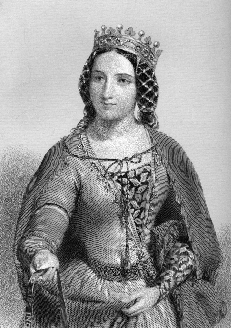 Ana de Warwick 1456-1485, rainha consorte do rei Ricardo III, 1851 de Unbekannt