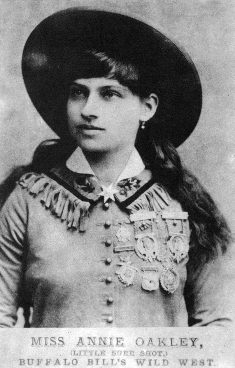 Annie Oakley, atiradora americana, final do século XIX, 1954 de Unbekannt