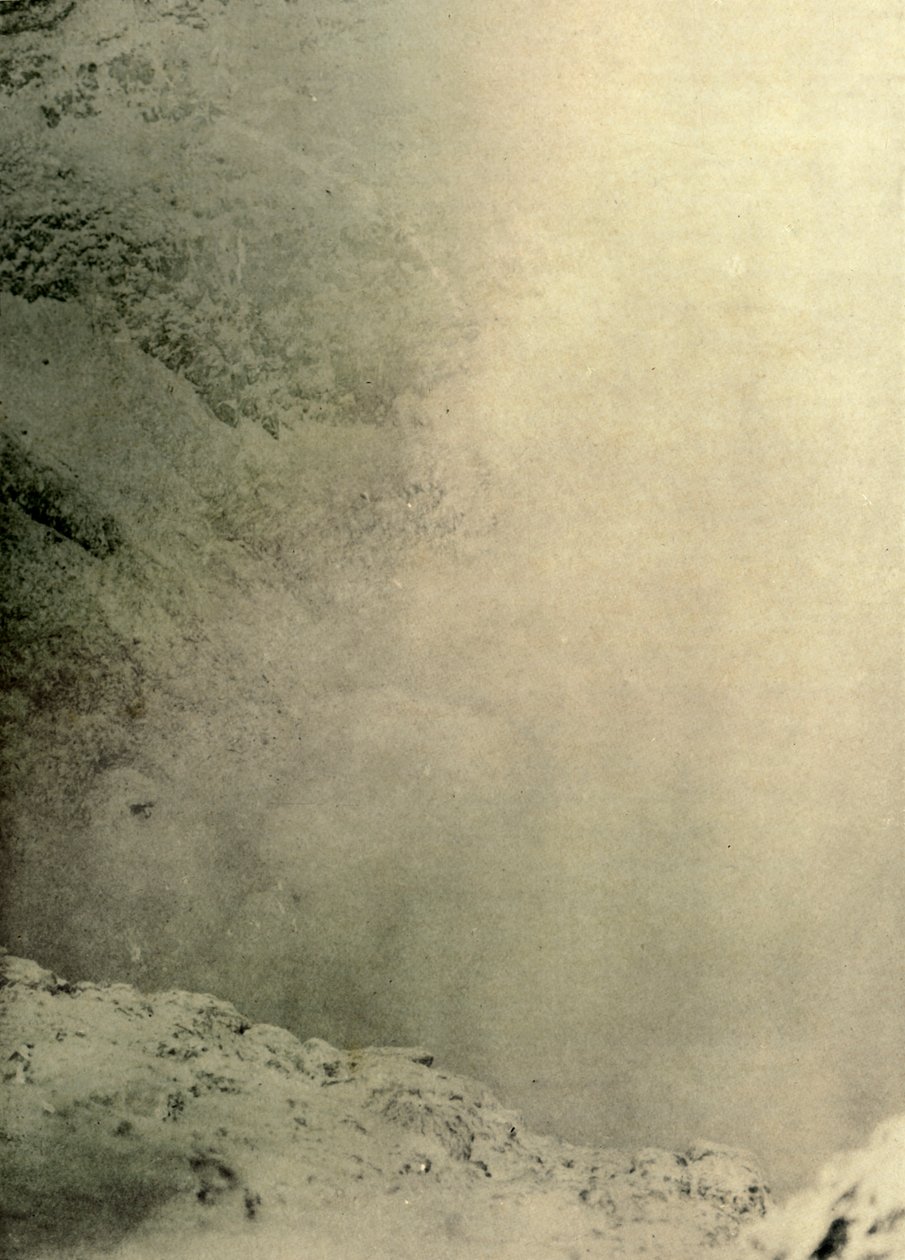Outra vista da cratera de Erebus, 1908, 1909. de Unbekannt