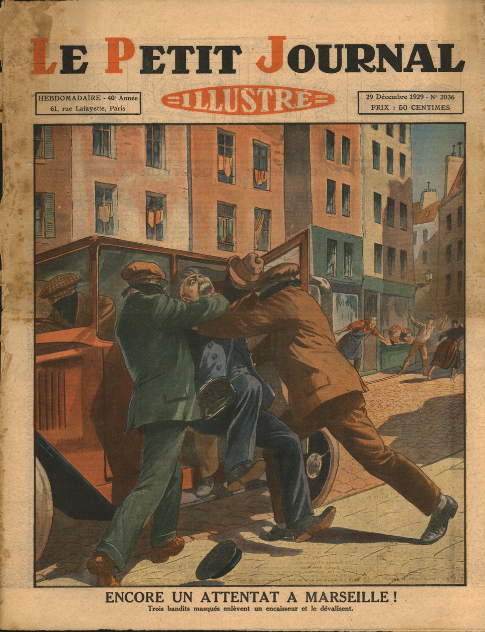 Outro ataque em Marselha !, 1929. de Unbekannt