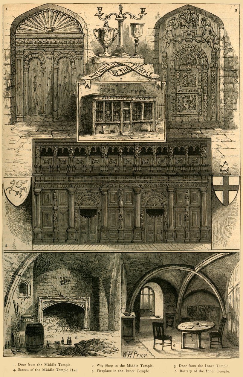 Antiguidades do templo, 1897. de Unbekannt