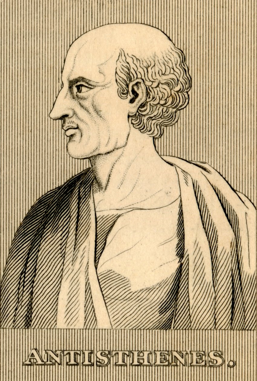 Antisthenes, c445-365 aC, 1830. de Unbekannt