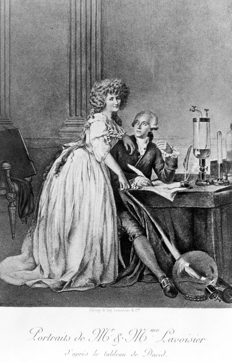 Antoine Lavoisier, químico francês de Unbekannt