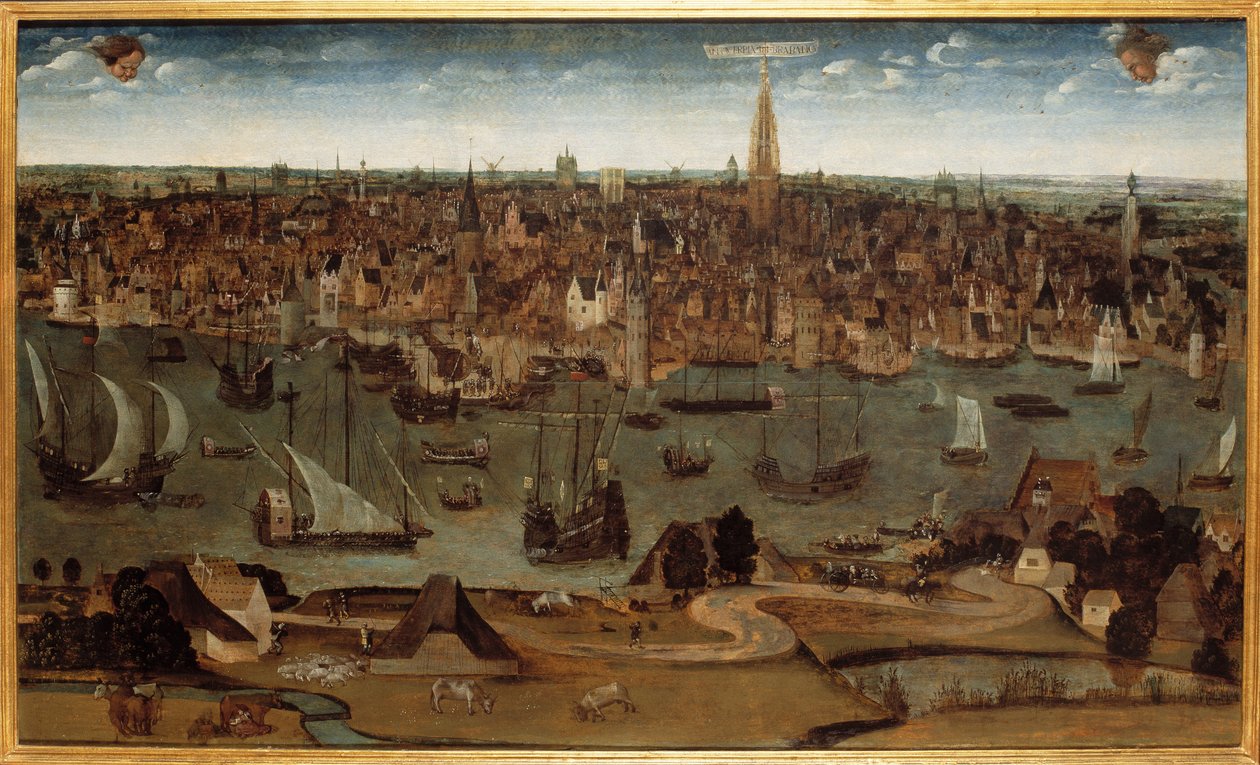 Antuérpia em Brabancia, cerca de 1530. de Unbekannt