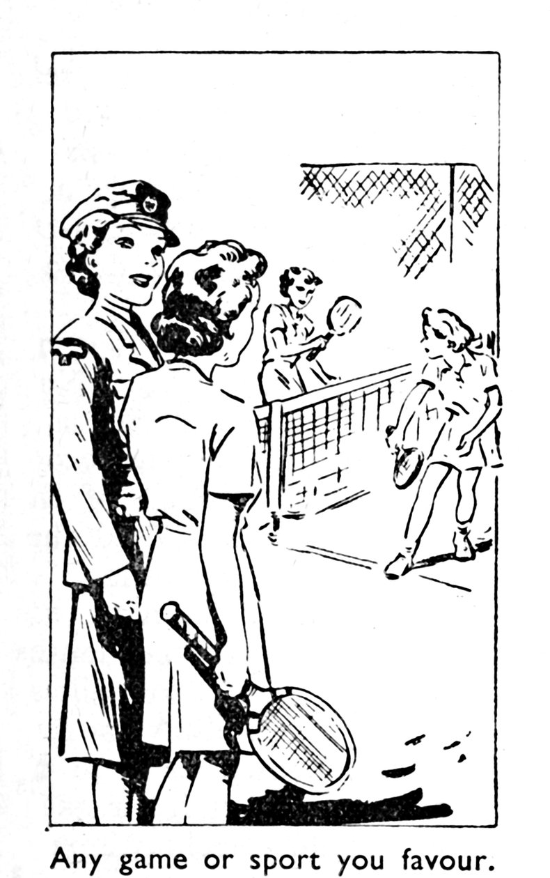 Qualquer jogo ou esporte que você goste, 1940 de Unbekannt