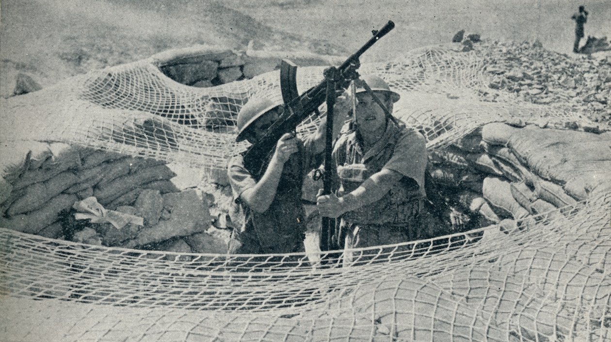 Anzacs em guarda no Egito, 1940, 1940 de Unbekannt