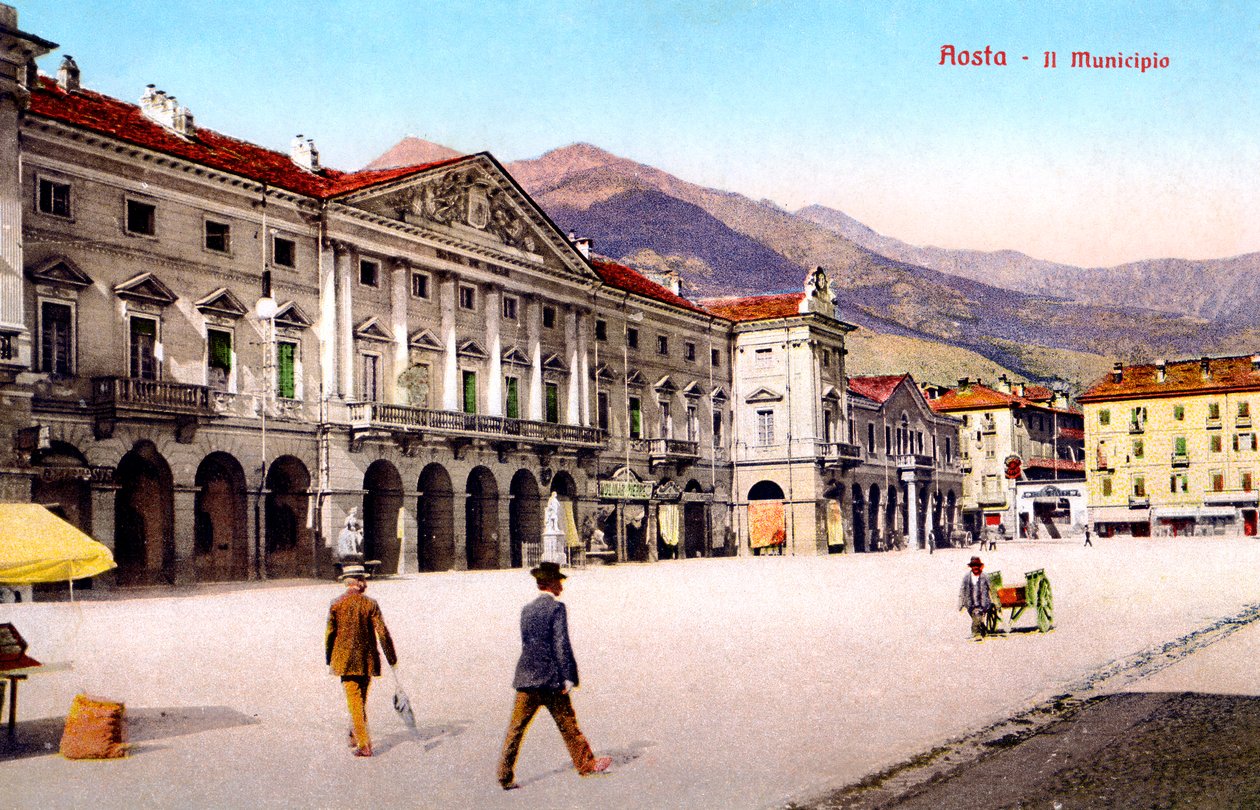 Aosta - Prefeitura, século XX de Unbekannt