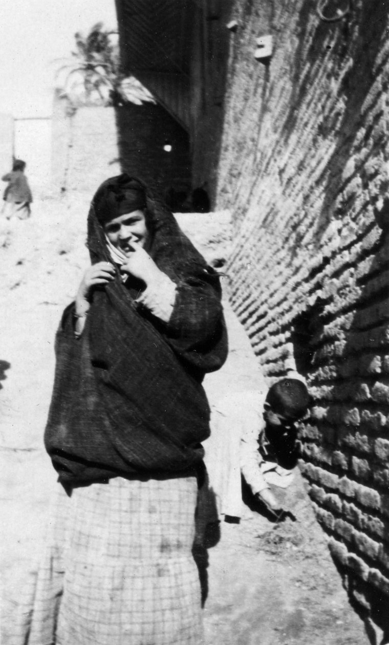 Mulher árabe, Iraque, 1917-1919 de Unbekannt
