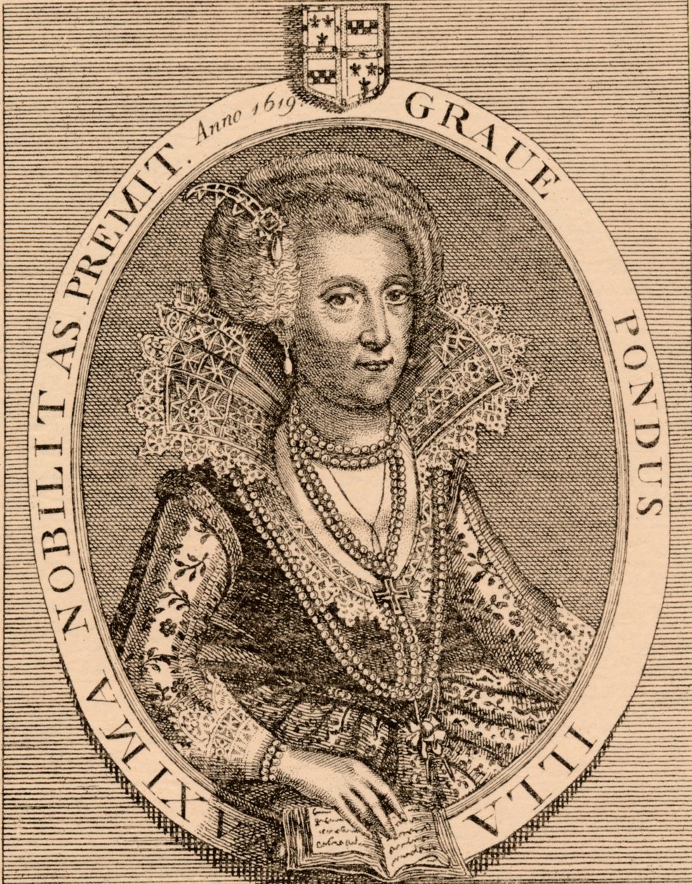 Arabella Stuart 1575-1615, nobre inglesa do Renascimento, 1889. de Unbekannt