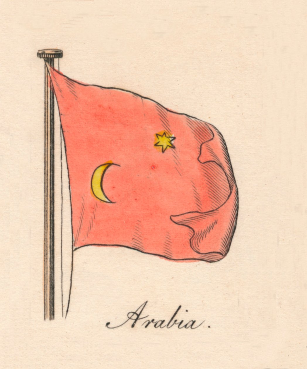 Arábia, 1838 de Unbekannt