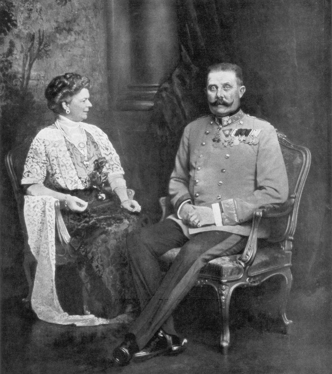 Arquiduque Franz Ferdinand da Áustria e Sophie, Duquesa de Hohenberg, 1914, 1926 de Unbekannt