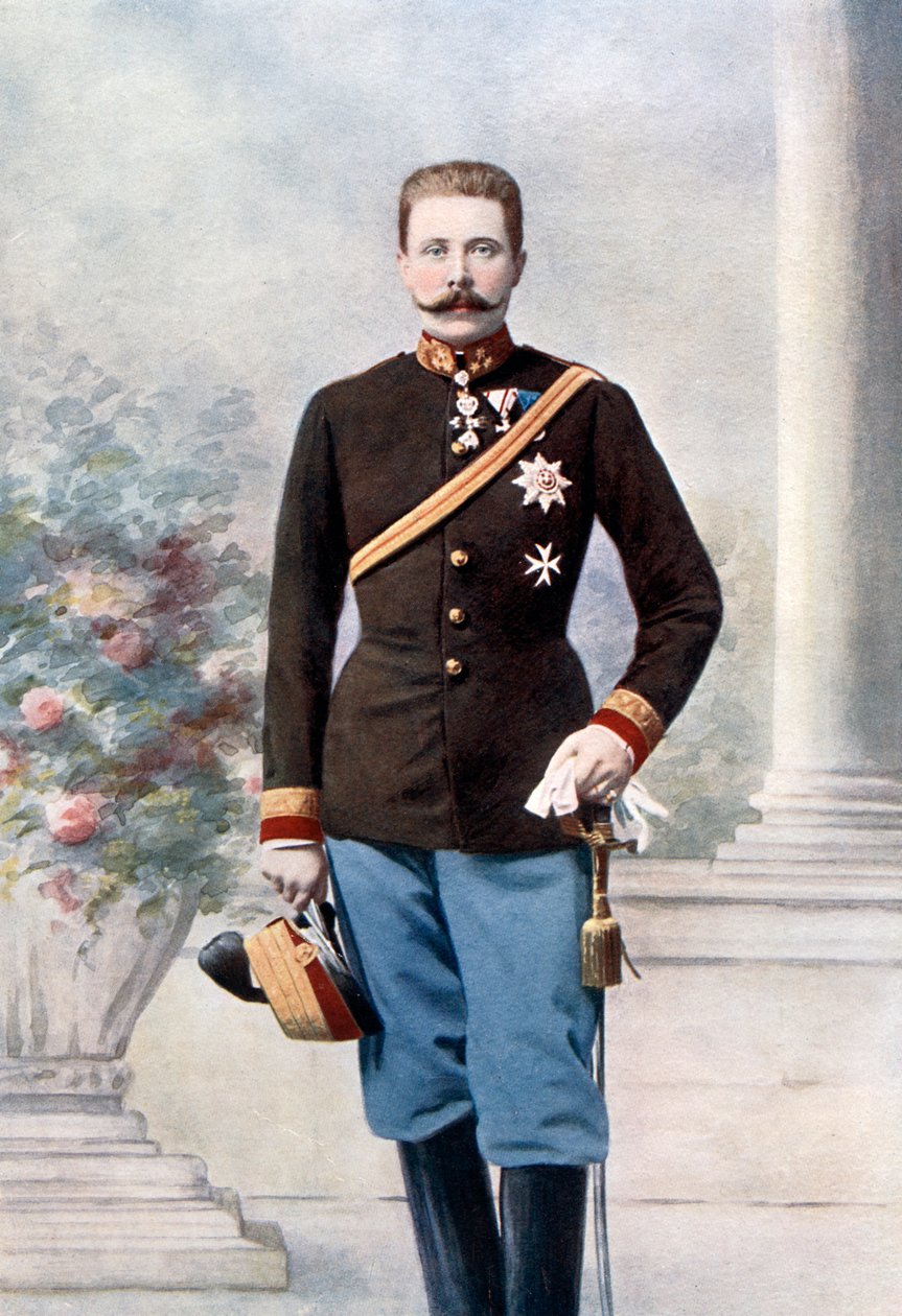 Arquiduque Franz Ferdinand da Áustria, final do século XIX e início do século XX de Unbekannt