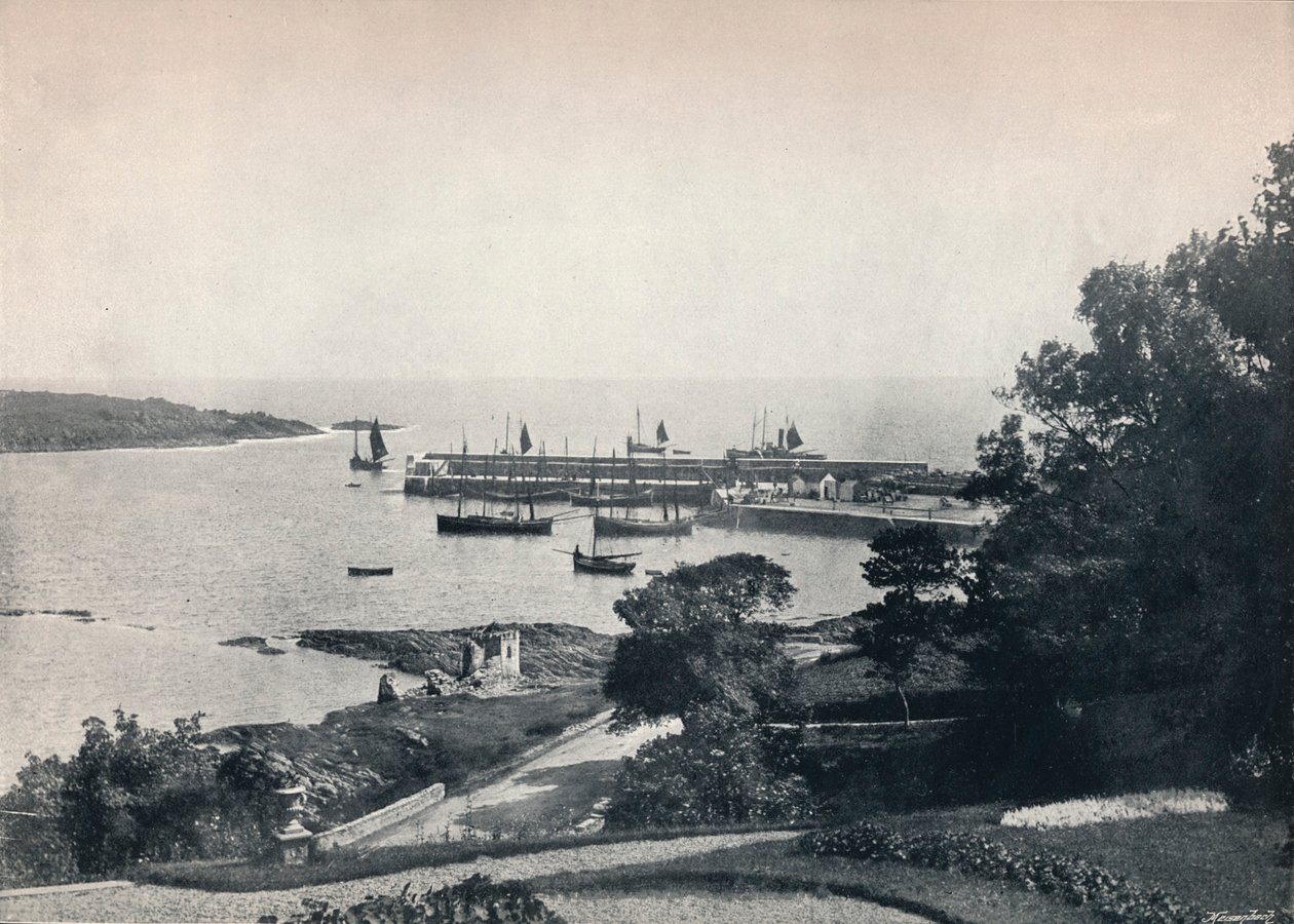 Ardglass - Vista Geral do Porto, 1895 de Unbekannt
