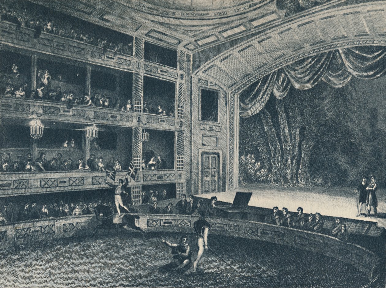 Arena do anfiteatro de Astleys, Westminster Bridge Road, 1942 de Unbekannt