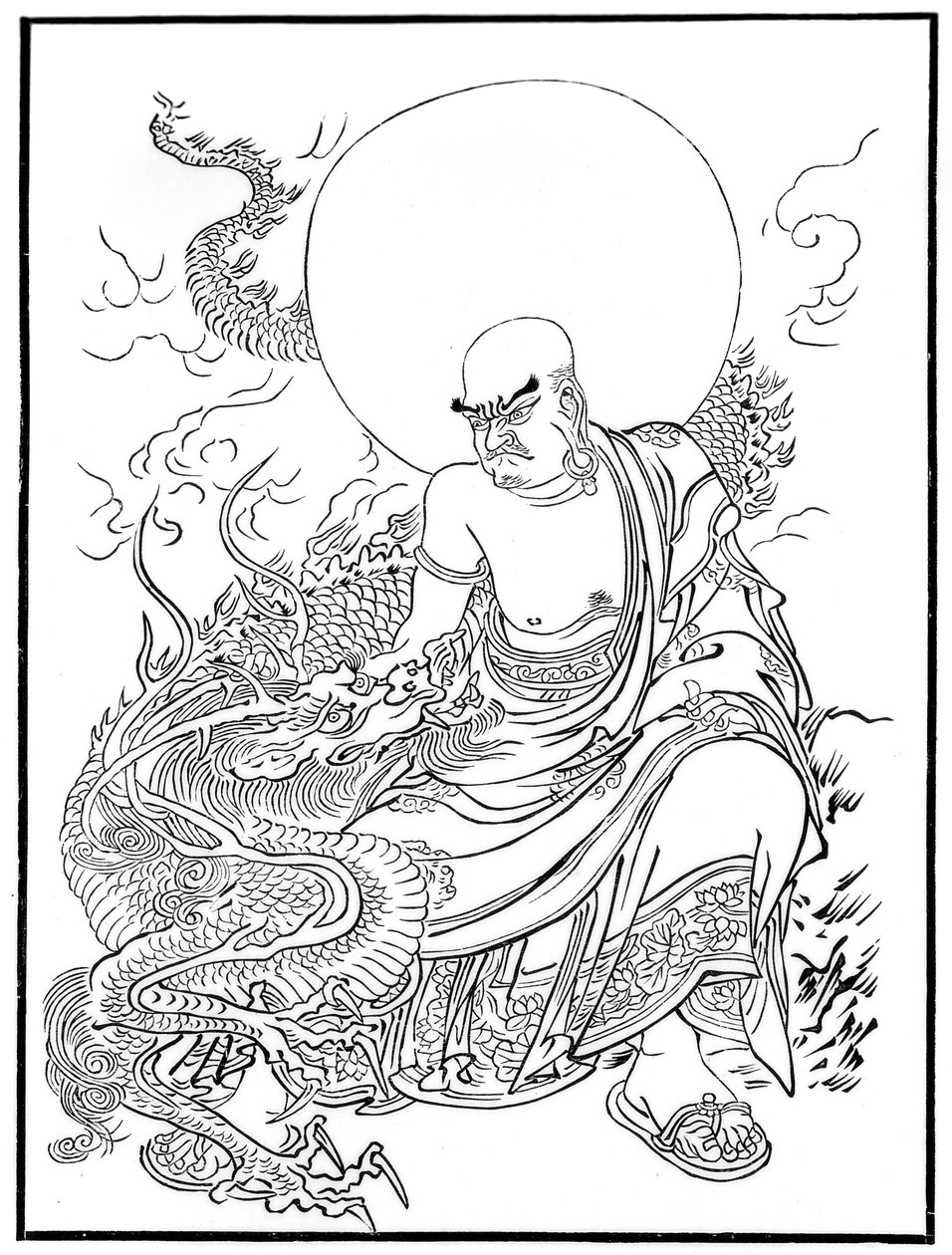 Arhat, Terra, século XV 1886 de Unbekannt