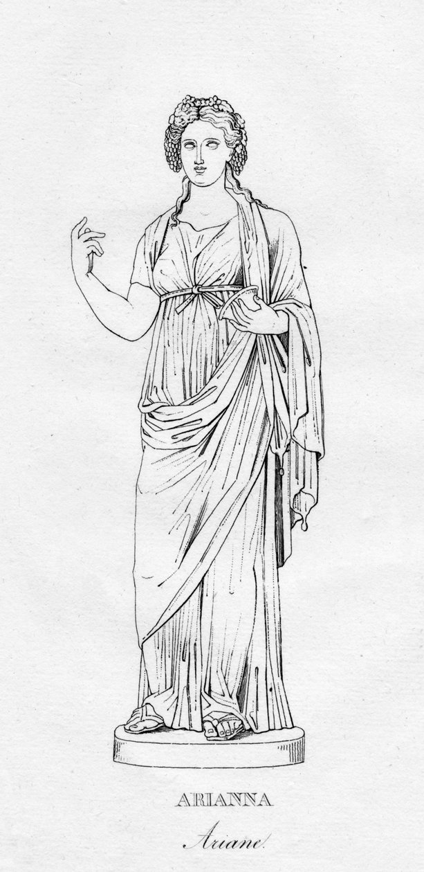 Arianna Ariane, c1850 de Unbekannt