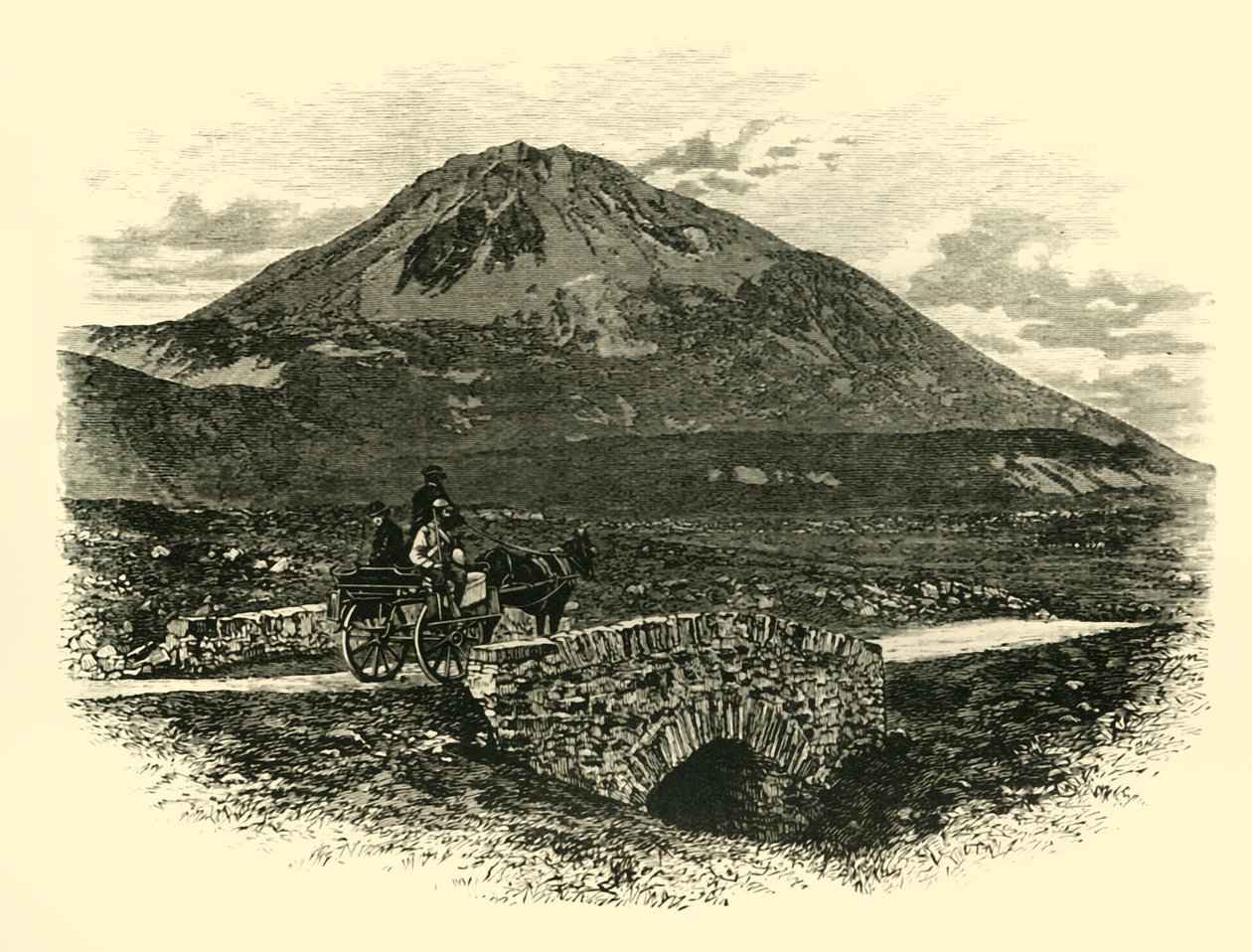 Montanha Arigal, 1898. de Unbekannt