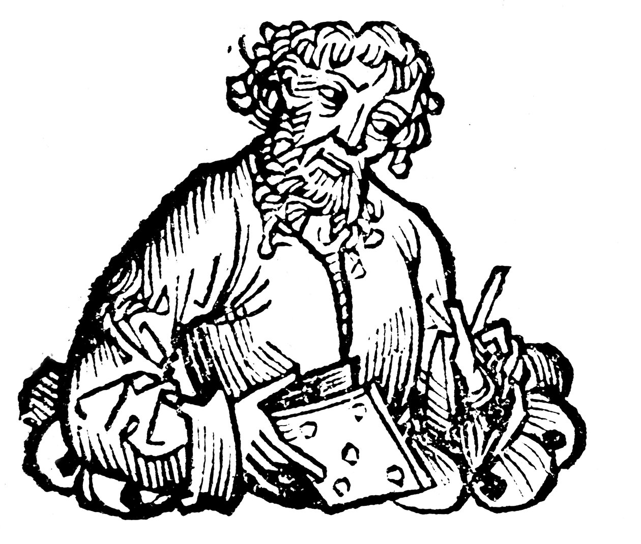 Aristarco de Samos fl260 aC, astrônomo alexandrino, 1493 de Unbekannt