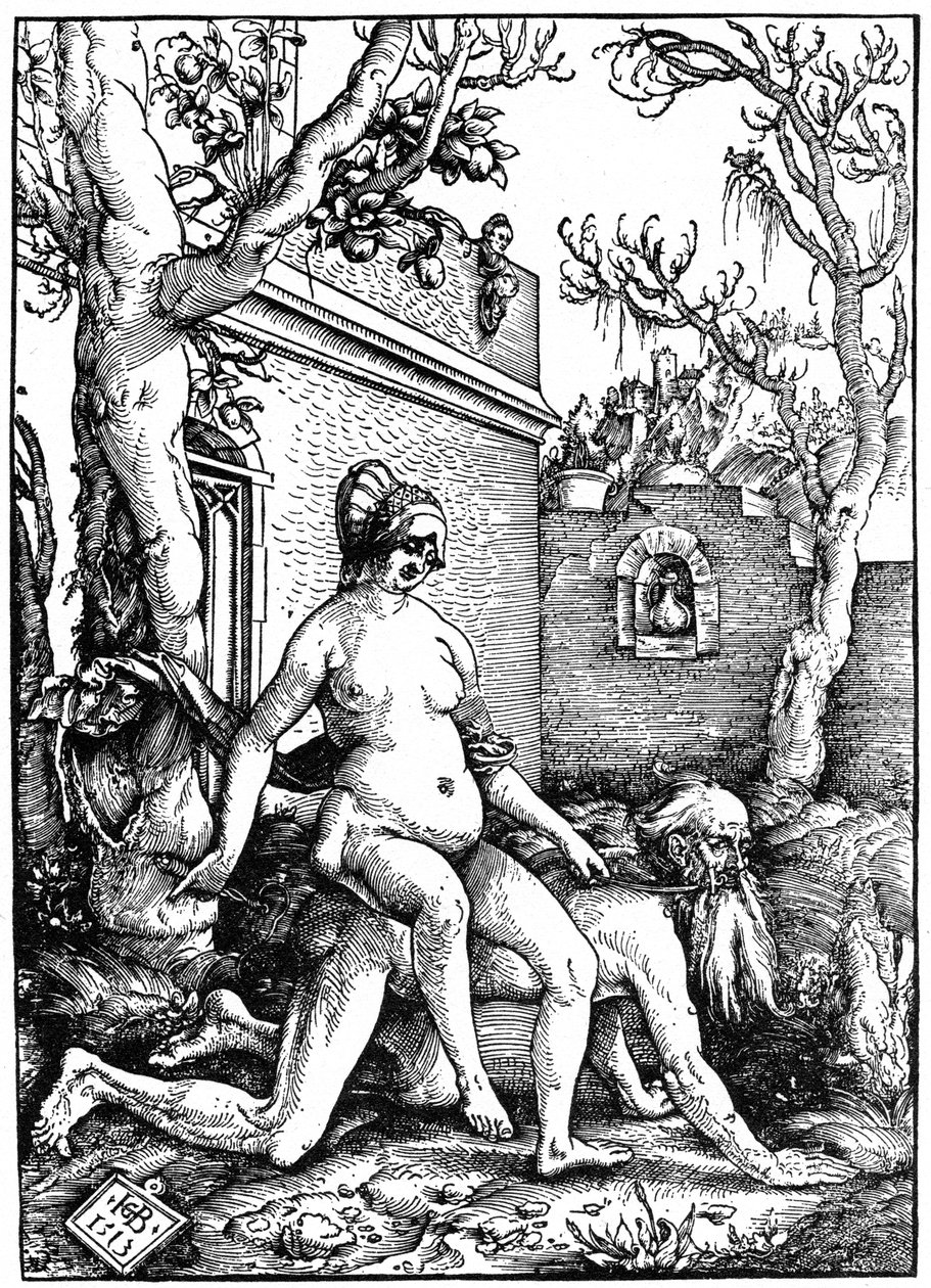 Aristóteles e Phyllis, 1513 1964 de Unbekannt