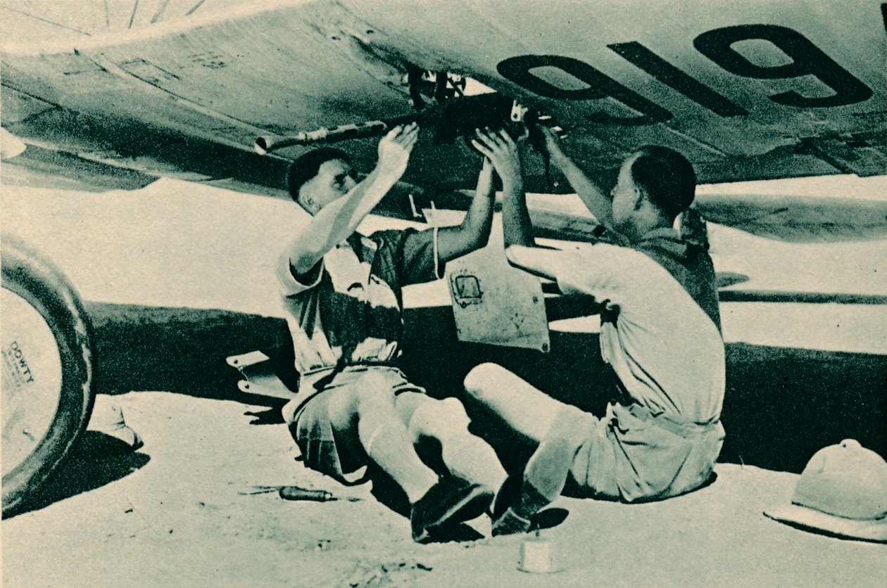 Seção de armamento no trabalho, 1940 de Unbekannt