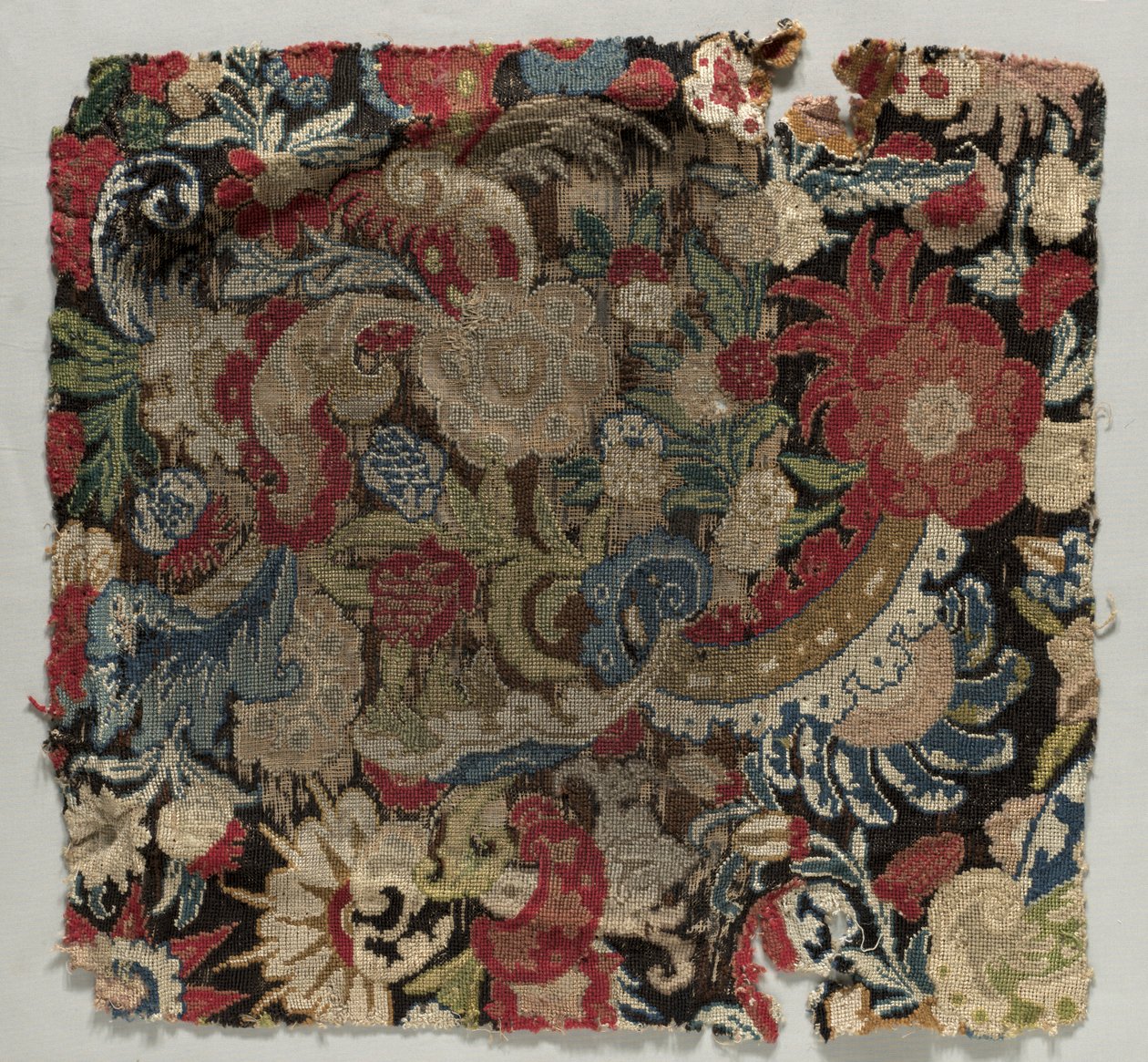 Capa de assento da poltrona, 1685-1690. de Unbekannt