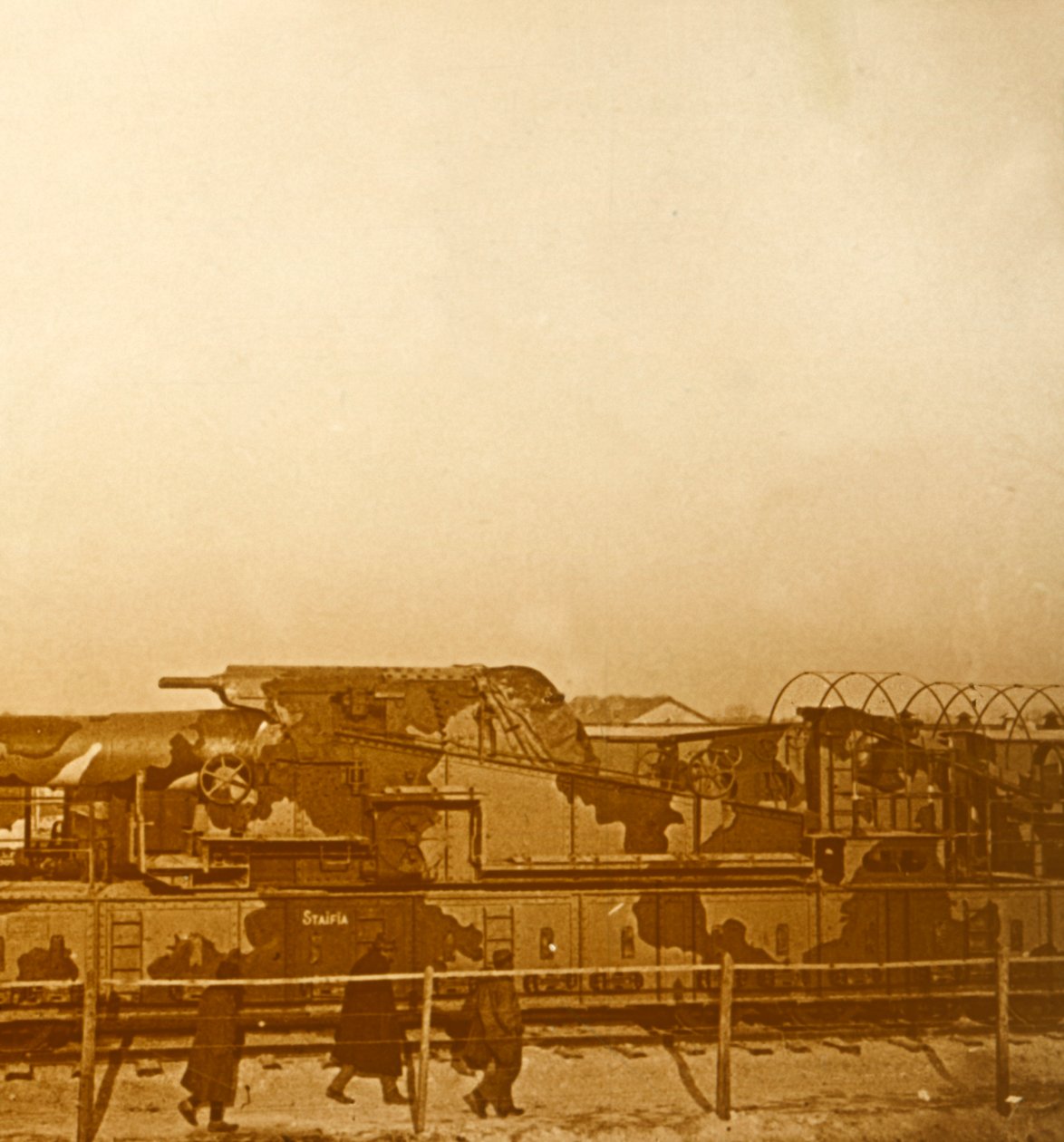 Trem blindado, c1914-c1918 de Unbekannt