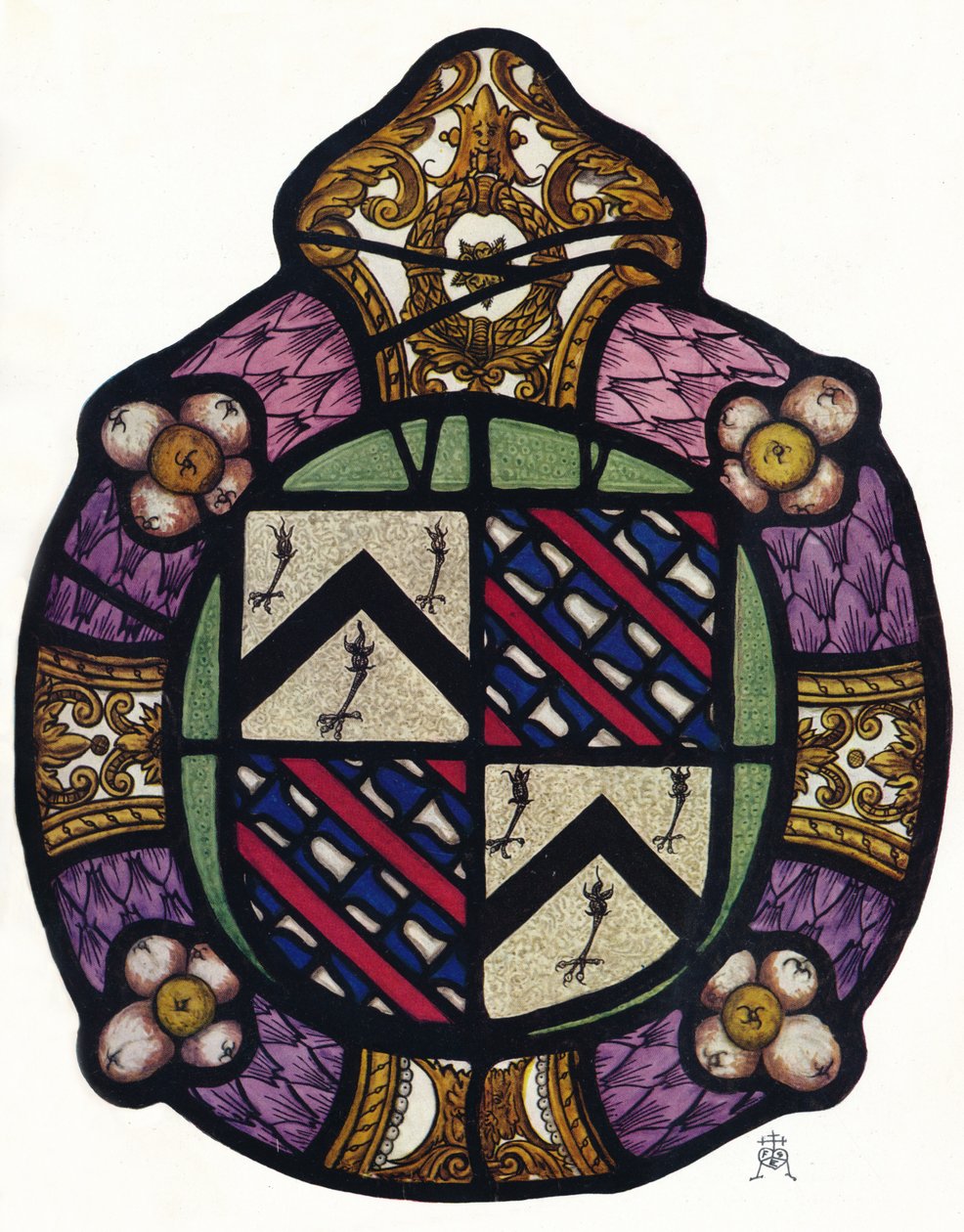 Brasão de Sir Reginald Bray, KG, c1900, 1936 de Unbekannt