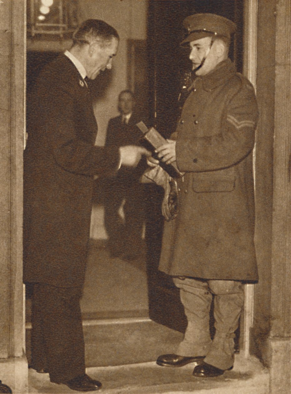 Cavaleiro da expedição do exército do forte no no 10, 1936 1937 de Unbekannt