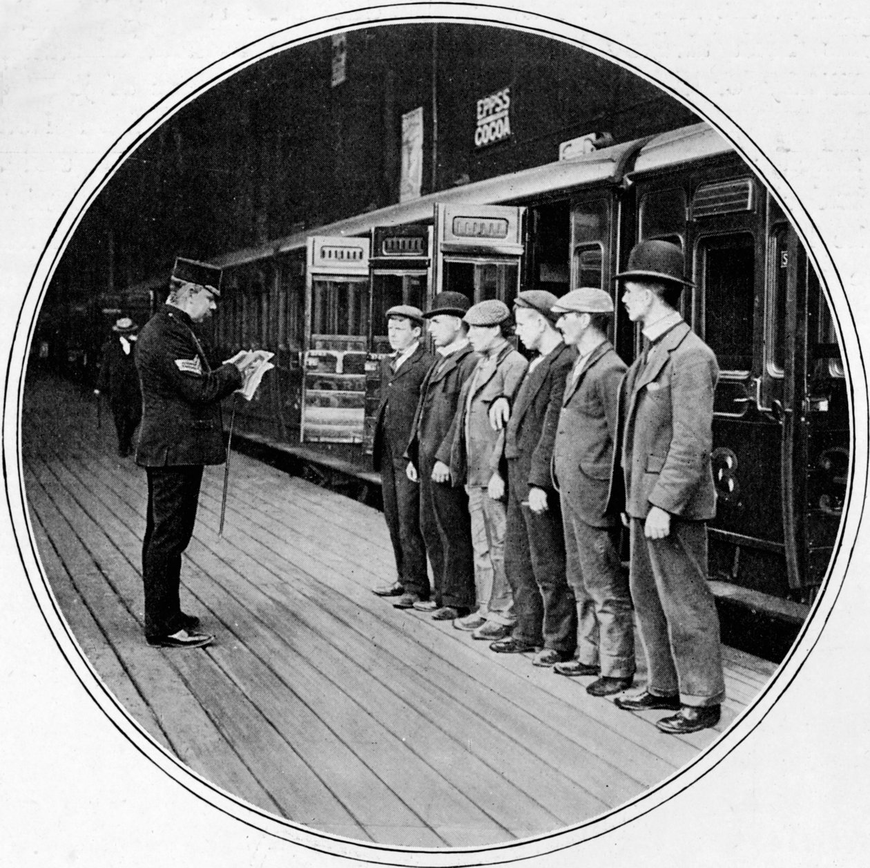 Exército recruta para se juntar, Londres, c1900 1901 de Unbekannt