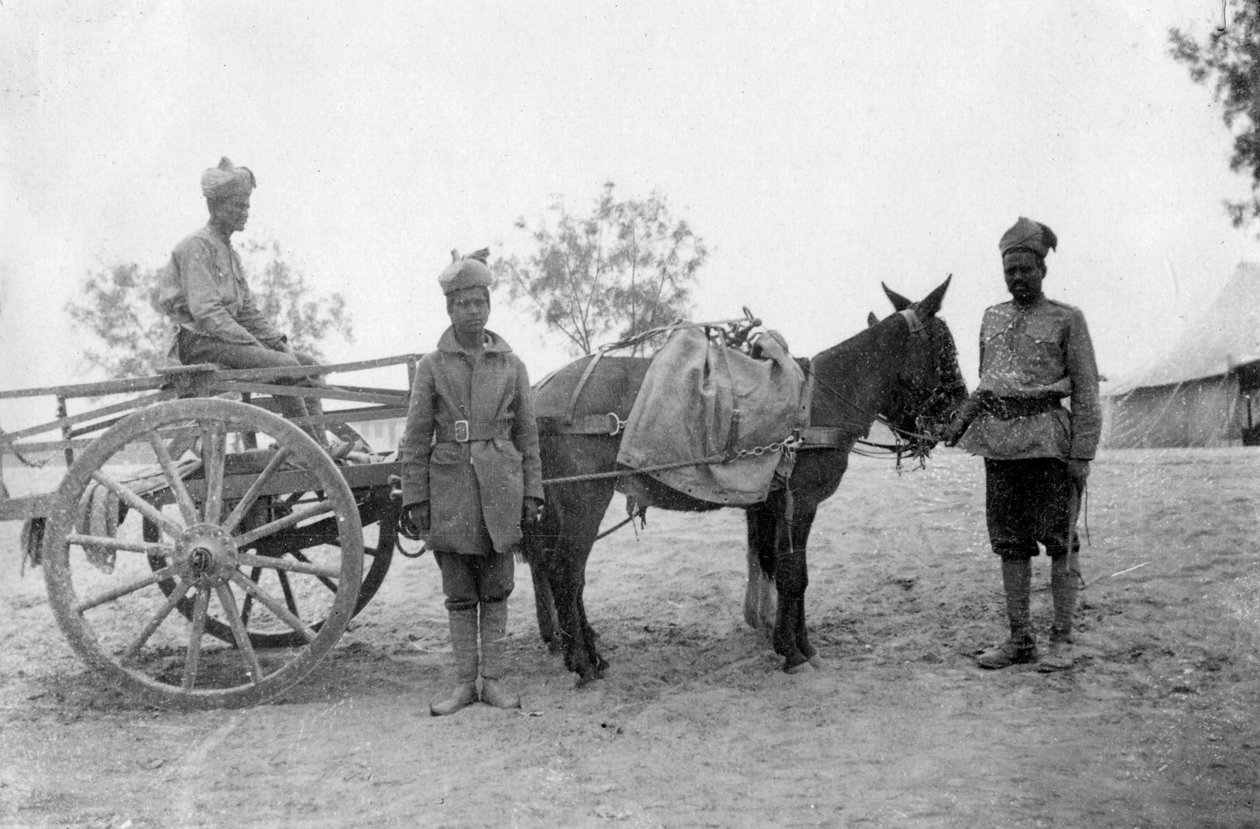 Corpo de serviço do exército, Howshera, 1917 de Unbekannt