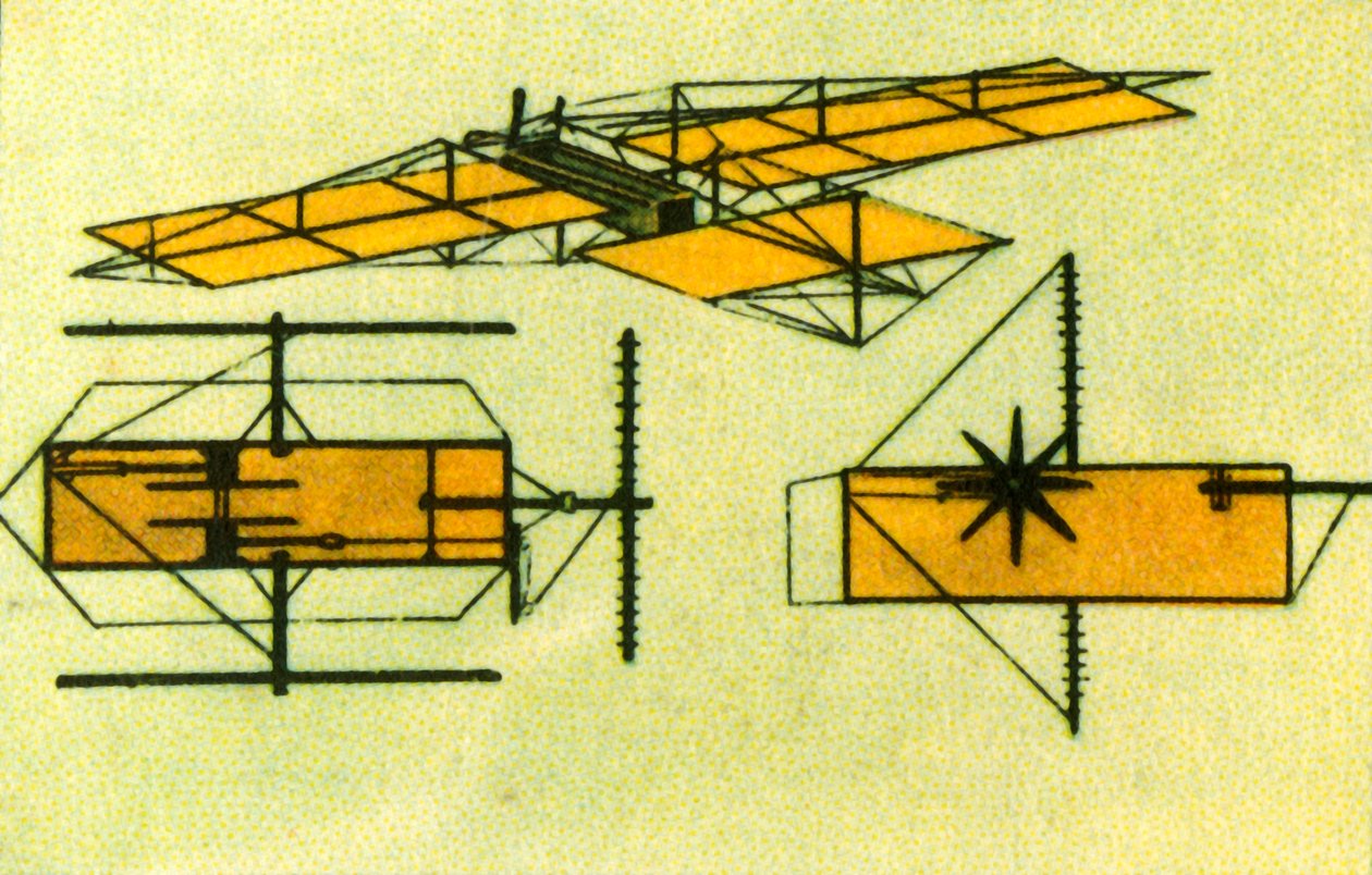 Máquina voadora de Arnold Böcklins, 1885, 1932. de Unbekannt