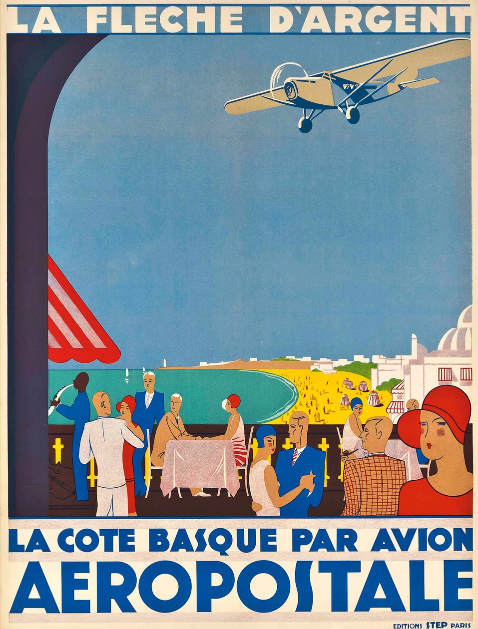 Aéropostale. A Costa Basca, cerca de 1928-1930. de Unbekannt