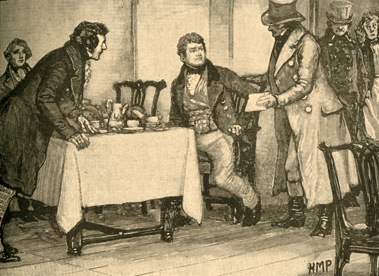 Prisão do político irlandês e deputado Daniel OConnell, 1830 c1890. de Unbekannt